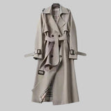 Emily | Double-Breasted Trench Coat, Belted Long Fit — view 5