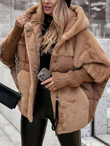 Perpetua | Women's Hooded Faux Fur Puffer Jacket — view 10
