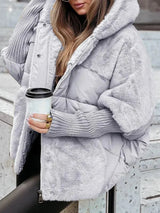 Perpetua | Women's Hooded Faux Fur Puffer Jacket — view 4