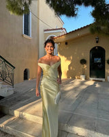 Women's Off-Shoulder Christmas Party Maxi Dress — view 4