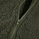 Maelis | Women's Oversized Hooded Textured Fleece Jacket — view 3