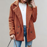 Aveline | Women's Textured Relaxed-Fit Double-Breasted Blazer — view 1