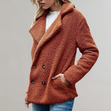 Aveline | Women's Textured Relaxed-Fit Double-Breasted Blazer — view 5