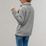 Aveline | Women's Textured Relaxed-Fit Double-Breasted Blazer — view 7
