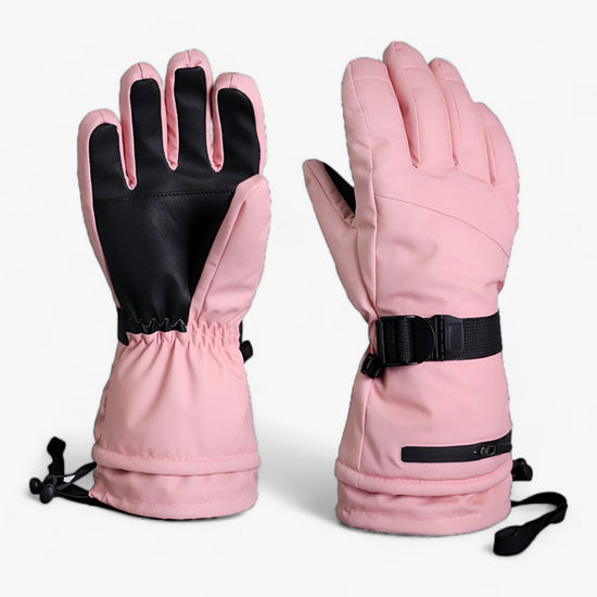 Rhona | Windproof Ski Gloves with Soft Lining and Stretch Fit — view 1