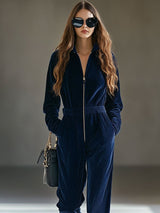 Sarafina | Corduroy Zip-Up Jumpsuit — view 3