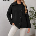Elvara | Women's Oversized Longline Cocoon Notch-Collar Winter Coat — view 1