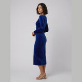 Women's Velvet Bodycon Christmas Party Dress — view 2
