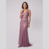 Women's Sequin Fishtail Christmas Party Gown — view 6