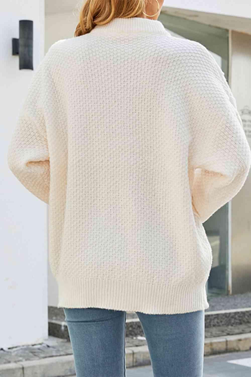 Auden | Women's Oversized Cable Knit Jumper — view 2