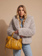 Josie | Women's Shaggy Oversized Faux Fur Winter Coat — view 13
