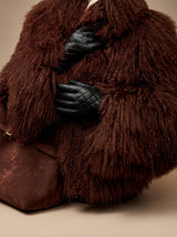 Josie | Women's Shaggy Oversized Faux Fur Winter Coat — view 4