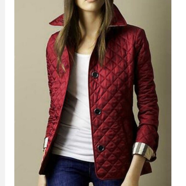 Scarlett | Diamond-Quilted Tailored Jacket — view 2