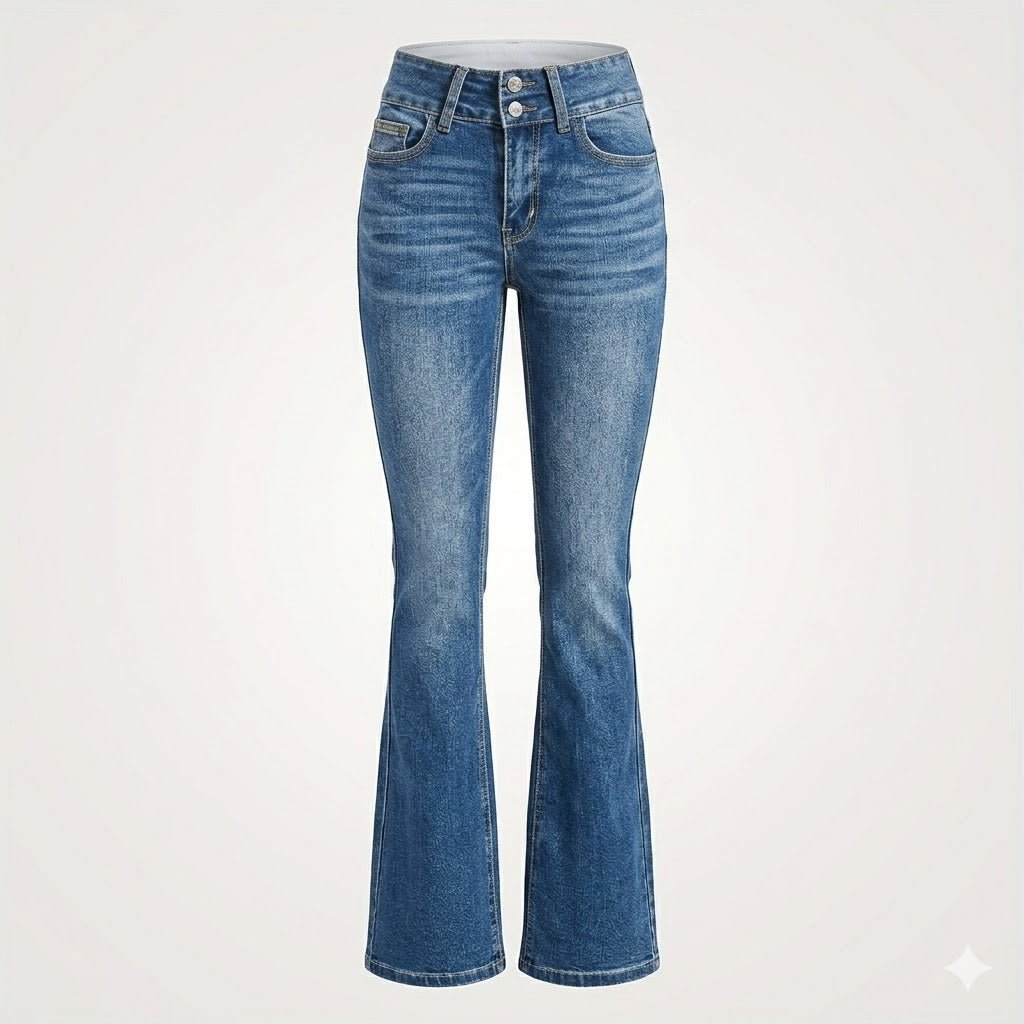Coraline | Women's High-Waist Flared Jeans — view 3