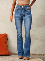 Coraline | Women's High-Waist Flared Jeans — view 1