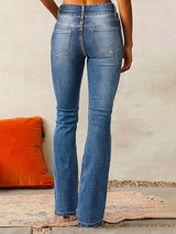Coraline | Women's High-Waist Flared Jeans — view 6
