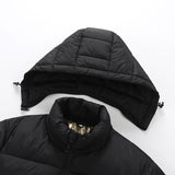 Ffion | Women's Heated Puffer Jacket with Detachable Hood & Two-Tone Yoke — view 5
