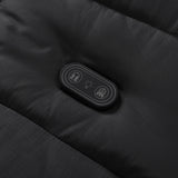 Ffion | Women's Heated Puffer Jacket with Detachable Hood & Two-Tone Yoke — view 6