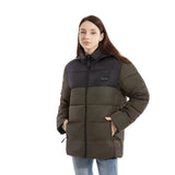 Ffion | Women's Heated Puffer Jacket with Detachable Hood & Two-Tone Yoke — view 8