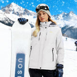 Oriel | Women's Insulated Waterproof Ski Jacket with Detachable Hood — view 14