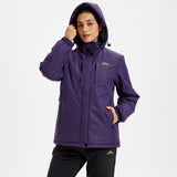 Oriel | Women's Insulated Waterproof Ski Jacket with Detachable Hood — view 5