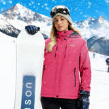 Oriel | Women's Insulated Waterproof Ski Jacket with Detachable Hood — view 23