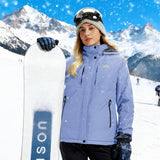 Oriel | Women's Insulated Waterproof Ski Jacket with Detachable Hood — view 8