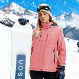 Oriel | Women's Insulated Waterproof Ski Jacket with Detachable Hood — view 11