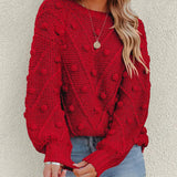 Sereia | Women's Bobble Knit Sweater — view 16