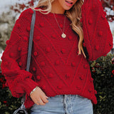 Sereia | Women's Bobble Knit Sweater — view 19
