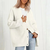 Maeve | Women's Longline Ribbed Cardigan — view 3