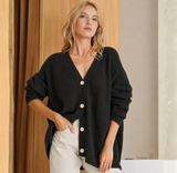 Maeve | Women's Longline Ribbed Cardigan — view 4