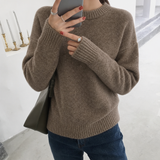 Elow | Women's Oversized Fluffy Knit Jumper — view 2