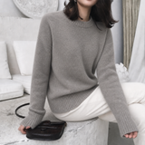 Elow | Women's Oversized Fluffy Knit Jumper — view 1