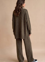 Maren | Oversized Turtleneck Wide-Leg Lounge Set — view 8