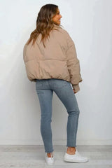 Mirevane | Women's Short Quilted Puffer Jacket — view 2