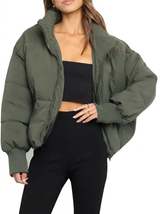 Mirevane | Women's Short Quilted Puffer Jacket — view 7