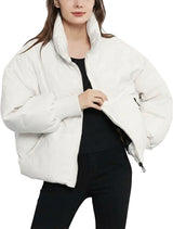 Mirevane | Women's Short Quilted Puffer Jacket — view 8