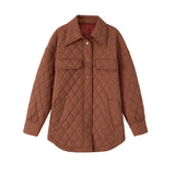 Tamsin | Women's Diamond-Quilted Longline Jacket — view 6