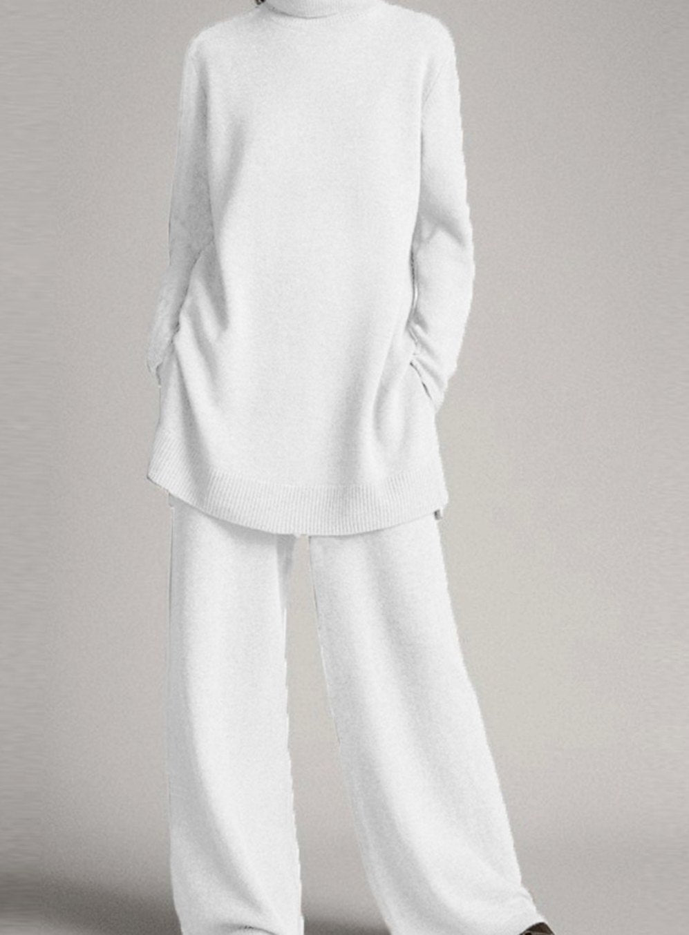 Eirlys | Turtleneck Knit Lounge Set — view 2