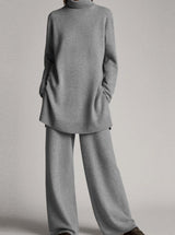 Eirlys | Turtleneck Knit Lounge Set — view 3