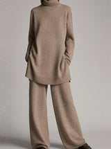 Eirlys | Turtleneck Knit Lounge Set — view 4