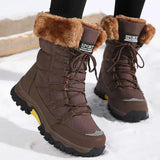Elin | Women's Water-Resistant Quilted Winter Boots — view 3