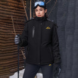 Astrid | Women's Windproof Ski Jacket, Water-Resistant Winter Coat — view 15