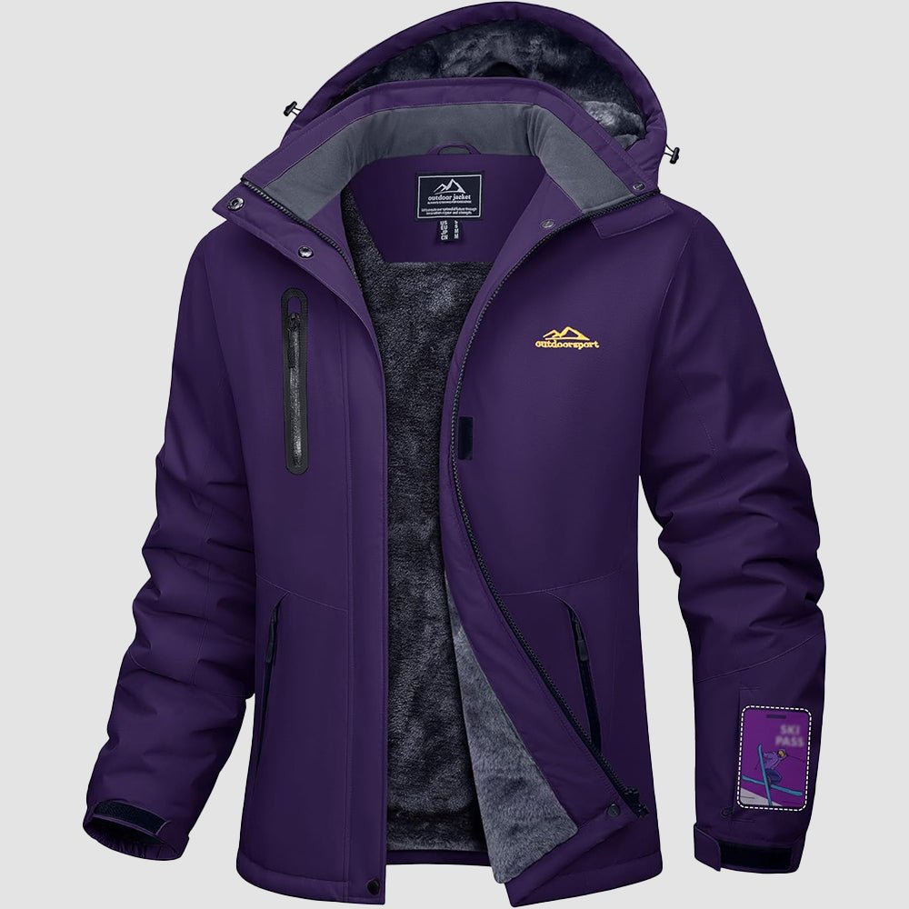 Astrid | Women's Windproof Ski Jacket, Water-Resistant Winter Coat — view 1