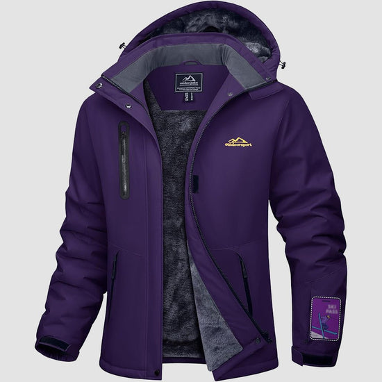 Astrid | Women's Windproof Ski Jacket, Water-Resistant Winter Coat — view 1