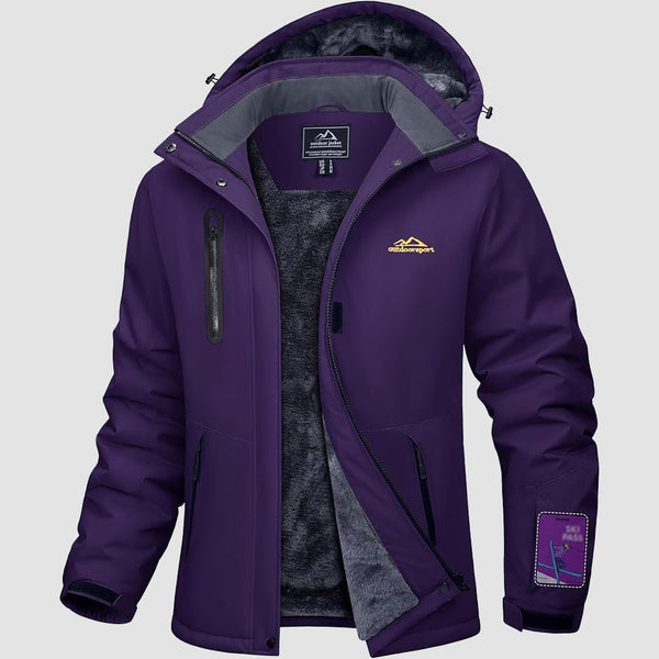 Astrid | Women's Windproof Ski Jacket, Water-Resistant Winter Coat — view 1