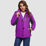 Gwendolyn | Women's Fleece-Lined Ski Jacket with Hood, Water-Resistant — view 2