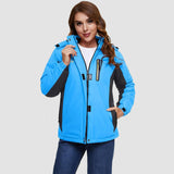 Gwendolyn | Women's Fleece-Lined Ski Jacket with Hood, Water-Resistant — view 11