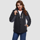 Gwendolyn | Women's Fleece-Lined Ski Jacket with Hood, Water-Resistant — view 5